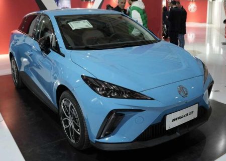 نمایش خودروهای ام جی از شمال غربی تا جنوب شرقی ایران