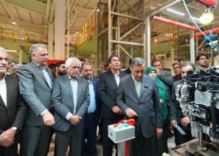 افتتاح خط تولید موتور TGDI در کرمان موتور